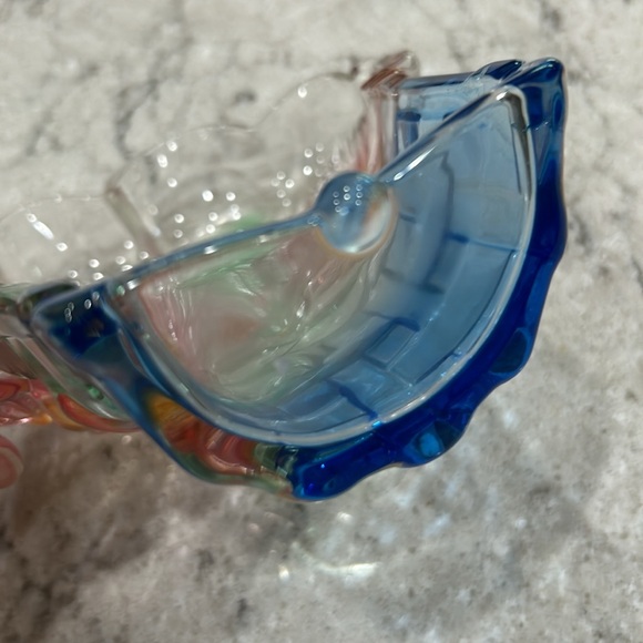 Indiana Glass Flower Dish - Picture 5 of 9